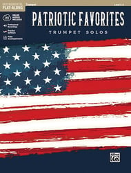 Patriotic Favorites Trumpet Book with Online Media Access cover Thumbnail